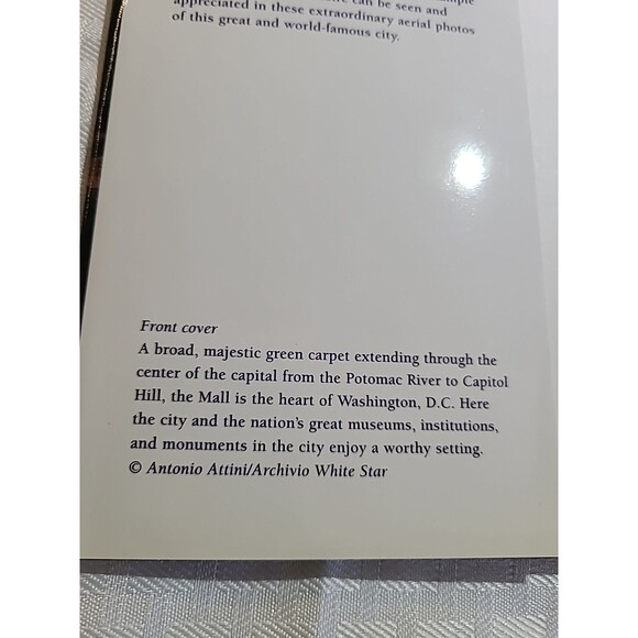 High Above Washington by Elysa, NEW RARE Book, HARDCOVER, 2007, LARGE SIZE - Picture 4 of 10